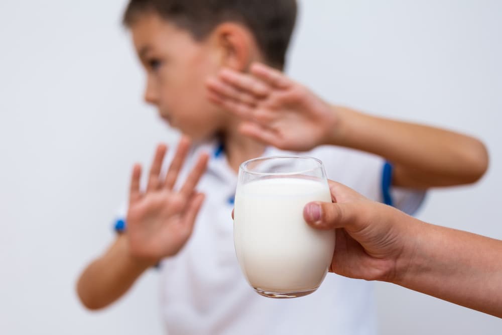 علاج حساسية الحليب